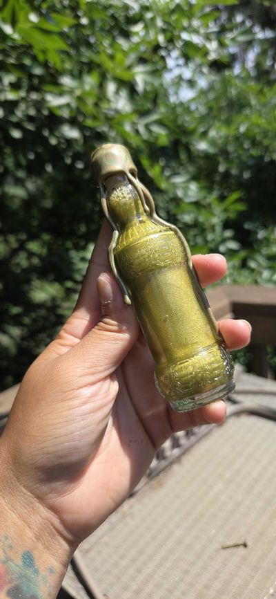 A vial of Mischief Brew